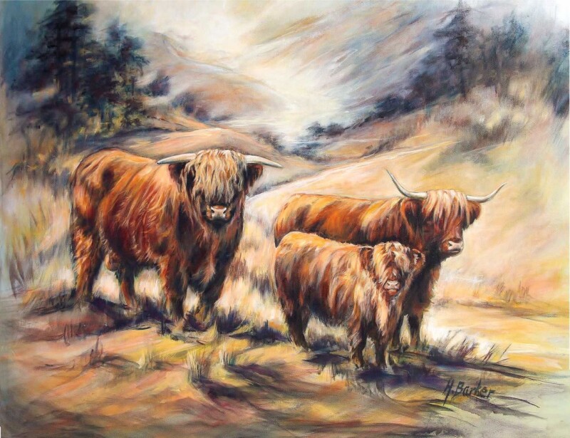Why Autumn in the Perthshire Hills Works Beautifully as Waiting Room Wall Art